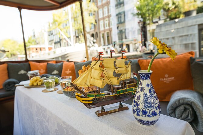 Amsterdam Canal Cruise with Cheese and Wine - Blue Bridge (Blauwbrug) and crossing points worth knowing