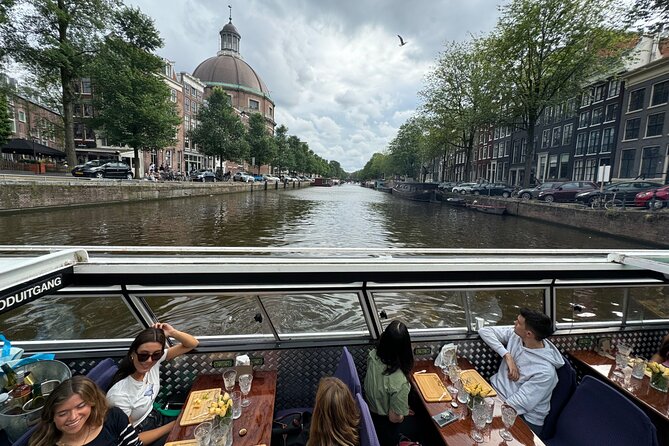 Amsterdam Cheese and Wine Canal Cruise - Westerkerk (Westerkerk) tower: Renaissance style plus that famous height