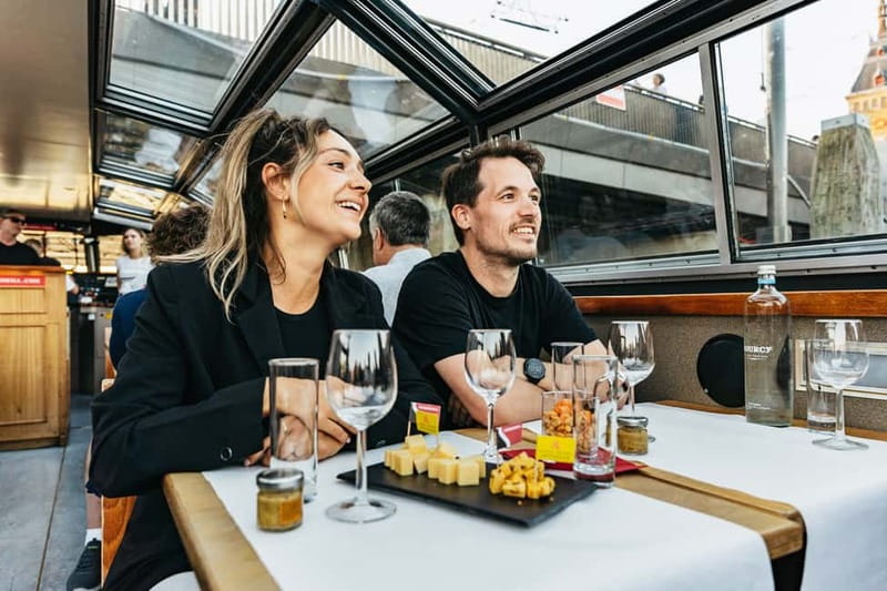 Amsterdam: Cozy Cheese & Wine Cruise Tasting Experience - Getting to Damrak Pier 5: easy start, quick escape from the crowd