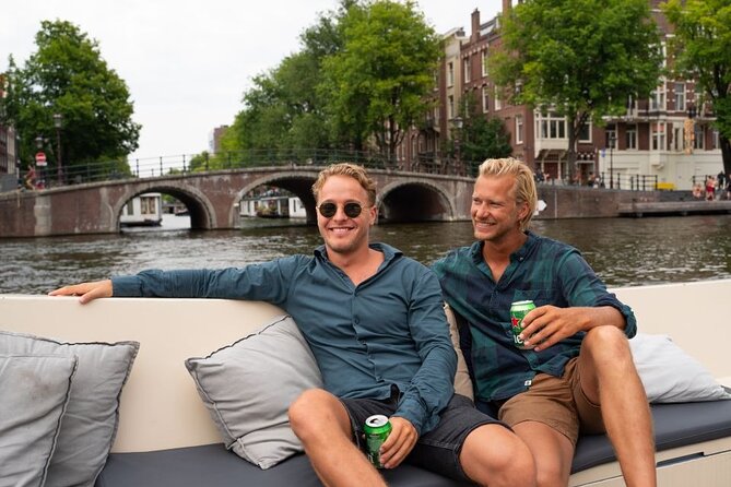 Amsterdam: Evening Candle Light Cruise With Wine & Cheese - Margere Brug and the Amstel beer trade story