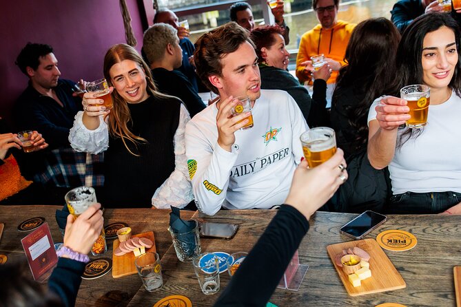 Amsterdam Guided Craft Beer Tasting with Cheese & Sausauge - What your beer guide can add: stories about breweries and Amsterdam