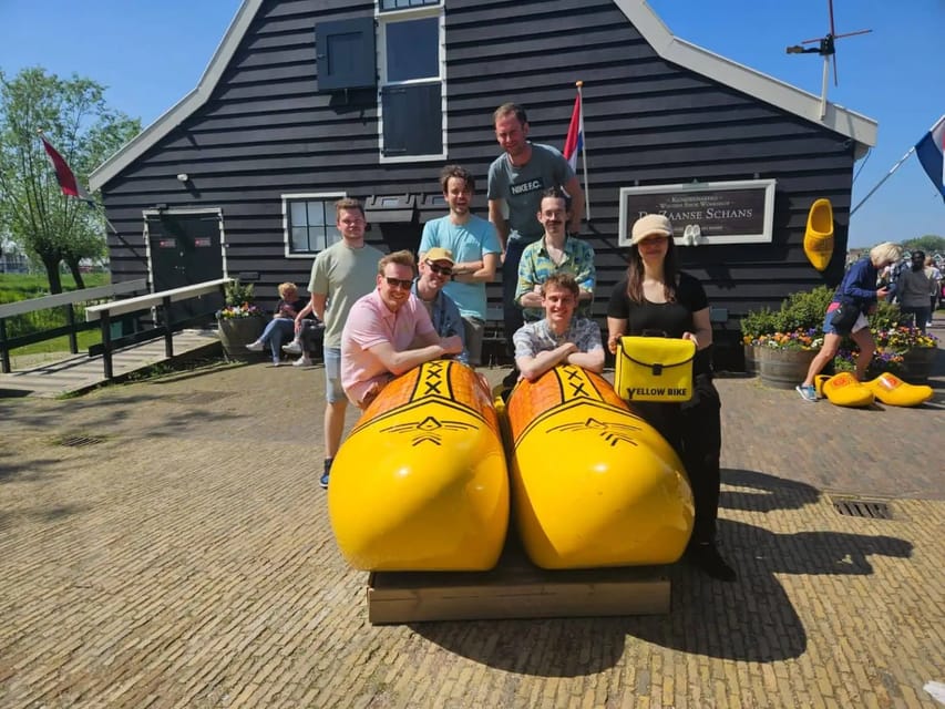 Amsterdam: Zaanse Schans E-Bike Tour with Windmills & Cheese - The Ferry and the North Amsterdam Route: Chalk Mill and ‘t Twiske