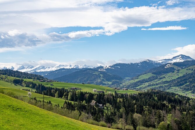 Appenzell Alps Day Trip from Zurich – Farm Life & Cheese Tasting - Brulisau and Hoher Kasten: aerial cable car views at 1,800 meters