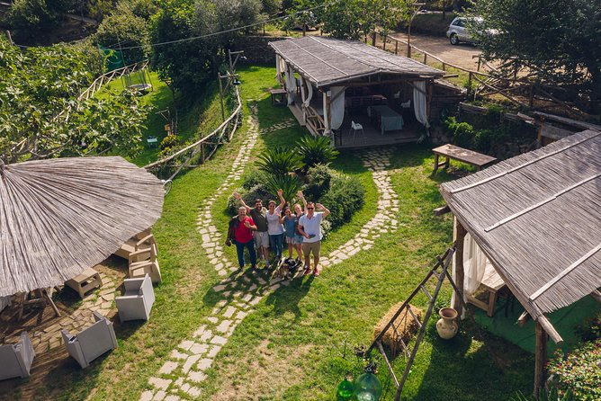 Authentic Farm Tour with Pizza, Cheese, Wine & Limoncello Tasting - Entering Primaluce: Sorrento to the farm hills