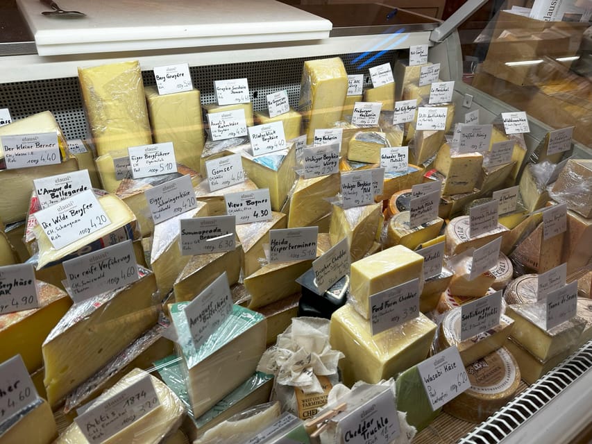 Basel: Cheese, Chocolate and Pastry Food Tour - Basel sights and sweets: how this 2-hour tour is built