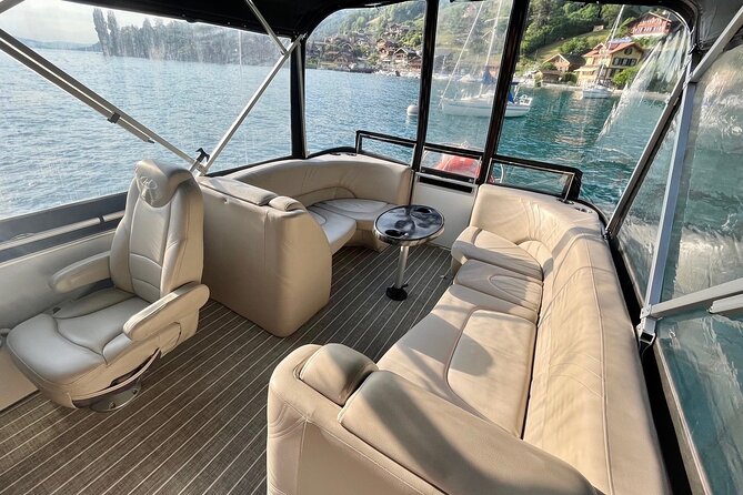 Cheese platter by Boat on Lake Thun, Interlaken - The Lake Thun story you’ll hear while cruising