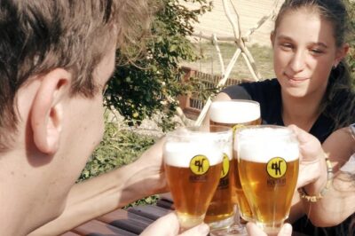 Czech garnet panning, scenic drive, farm & cheese, lunch & beer - Raná Mountain: paragliders, squirrels, and volcanic geometry
