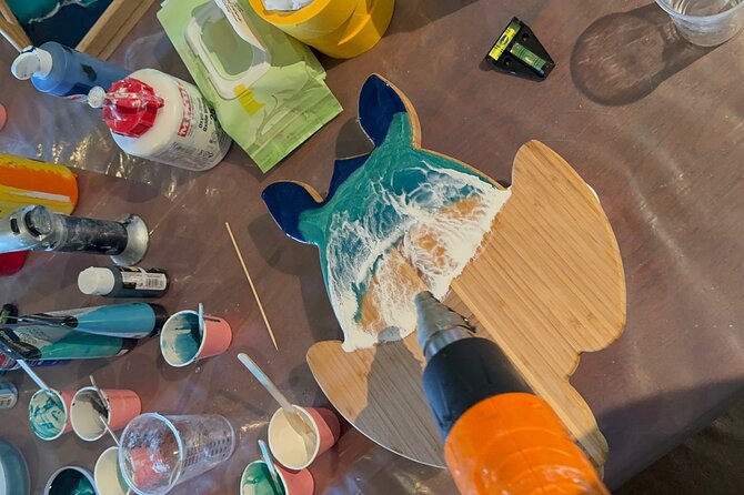 Epoxy Resin Cheese Board Art Class - Key Things to Know Before You Go