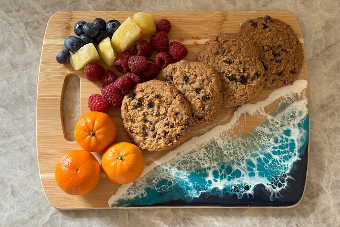 Epoxy Resin Cheese Board Art Class - The Maui Part: Paia and Ho‘okipa Beach Park Stops