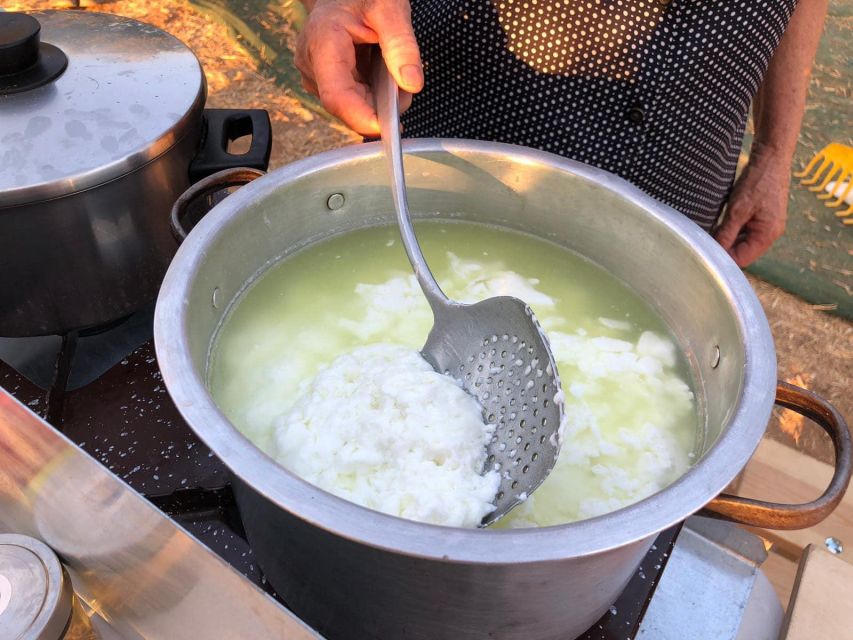 Farm Tour with Cheese-Making, Olive Oil Tasting & Picnic - Cheese-Making Demo: Seeing Mizithra Made Live, Then Tasting It