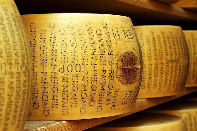 Ferrari Parmesan Cheese Balsamic Vinegar wine & food PRIVATE TOUR from FLORENCE - Castelvetro di Modena for balsamic vinegar and Parmigiano Reggiano DOP