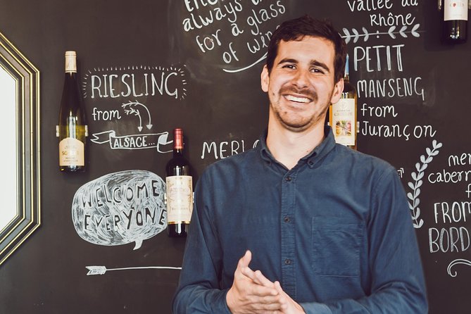 French Wine, Champagne And Cheese Tasting Paris SECRET WINE DOOR - How Erwan Leo teaches tasting (and why it feels fun)