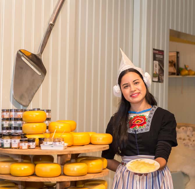 From Amsterdam: Volendam and Zaanse Schans Tour with Cheese - Key highlights