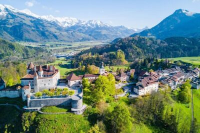 From Geneva: Gruyeres Castle, Cheese, Chocolate & Montreux - From Geneva Pickup to the Fribourg Alps Drive