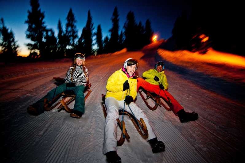 From Interlaken: Night Sledding with Cheese Fondue Dinner - Key things you’ll notice on this night sledding and fondue outing