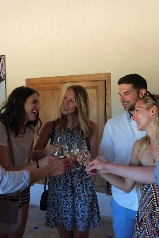 From Marseille: Aix en Provence Wine and Cheese Tour - First winery stop: guided tastings with real wine lessons