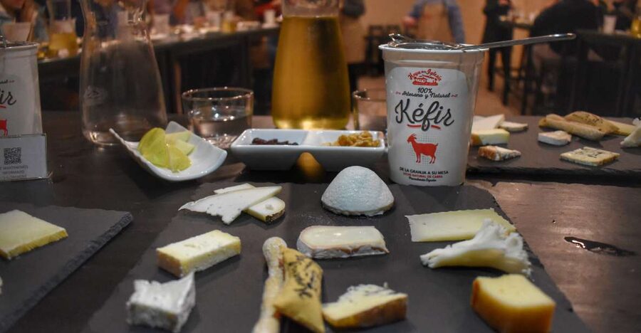 From Valencia: Guided Cheese Factory Tour with Wine Tasting - Pedrones cheese factory: the real working vibe and the caves