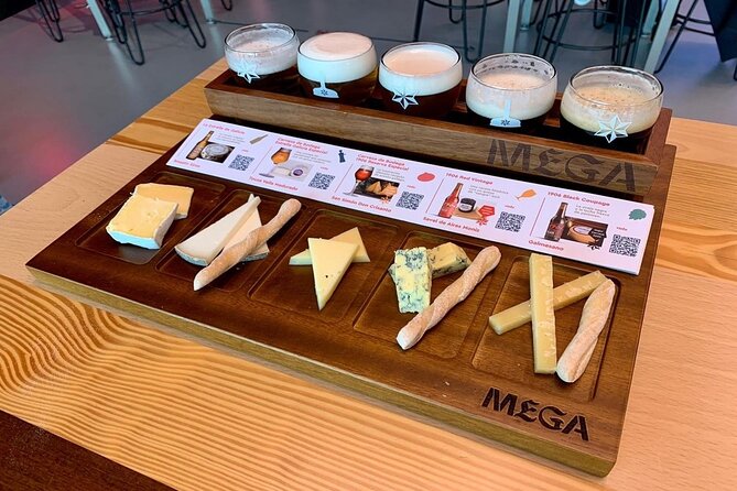 Guided Visit to the Estrella Galicia Museum with Cheese Pairing - Entering the MEGA Museum in La Coruña, inside the Estrella Galicia factory