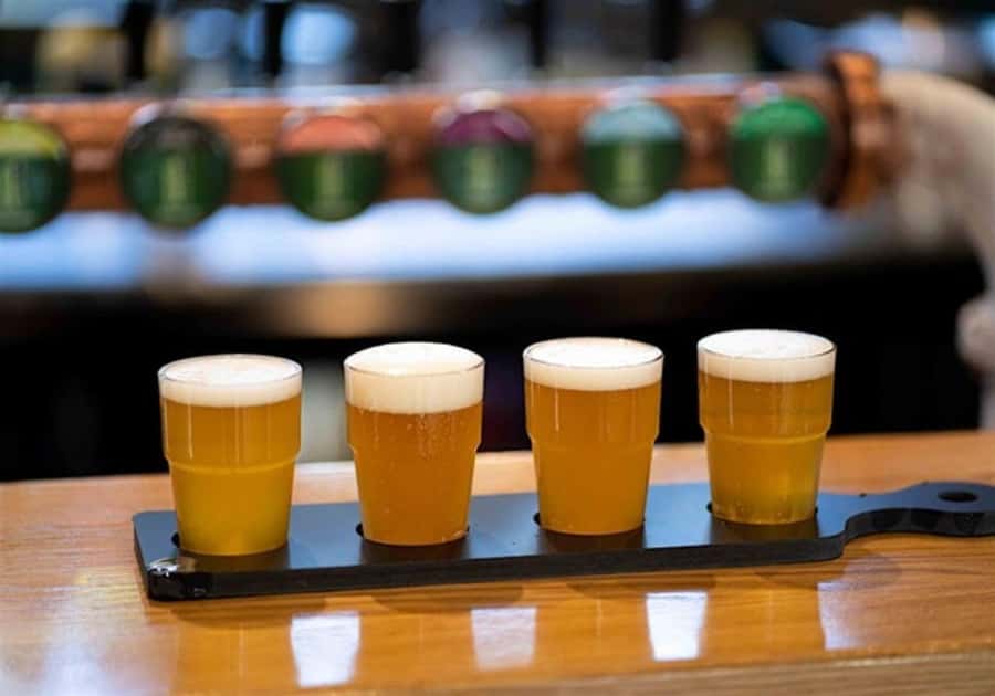 Hahndorf: Grunthal Gin, Beer, Wine, and Cheese Tasting - Your first round: Grunthal gin sampler and two craft beers