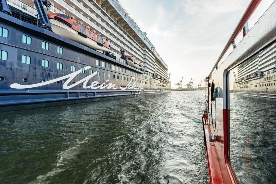 Hamburg: Harbor Cruise with Wine and Cheese - The live guide in German: how to enjoy the narration anyway