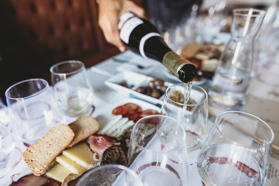 Lisbon: Portuguese Wine and Cheese Tasting with Lunch - From The Vine in central Lisbon: your easy setup before the pours