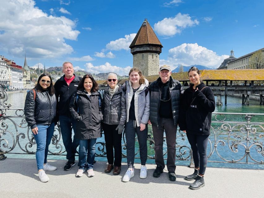 Lucerne CH Tour: Cheese, Chocolate, Chapel Bridge & Chateau - Lucerne Old Town stroll: learn the layout before you go wandering