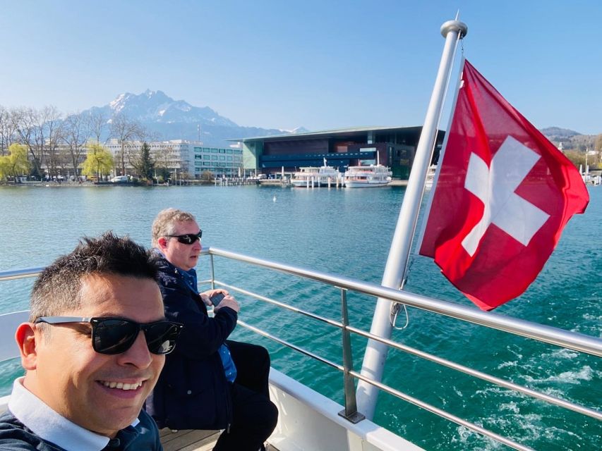Lucerne CH Tour: Cheese, Chocolate, Chapel Bridge & Chateau - Pace, groups, and hearing your guide on the go