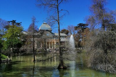 Madrid Bike Tour with Churros and Wine, Ham, and Cheese Upgrade - El Retiro Park on Two Wheels: Alfonso XII, an Artificial Lake, and Palacio de Cristal