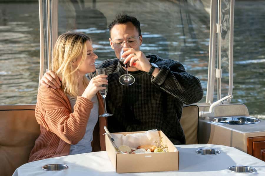 Melbourne: Private Yarra River Cruise w/ Cheese & Wine - Docklands boarding: finding the ramp and getting settled fast