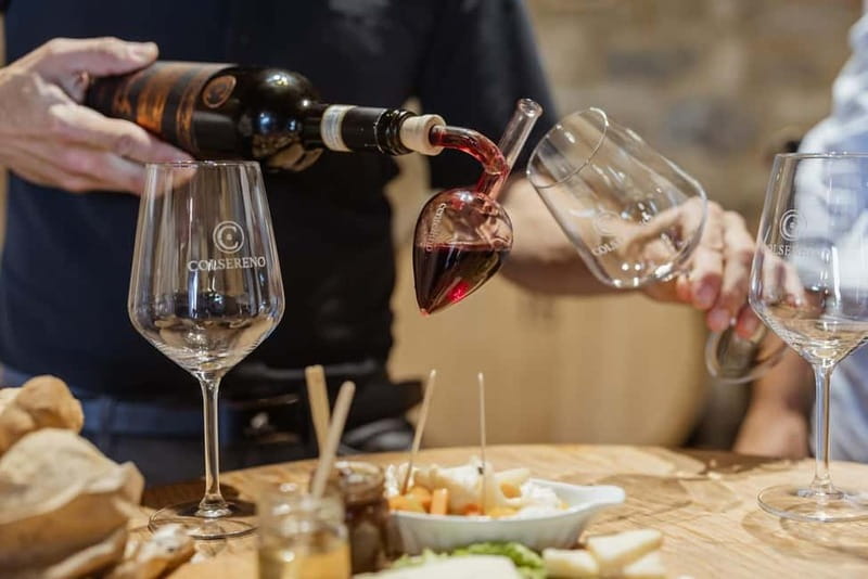 MONTALCINO : Wine Tasting with Tuscan Cold Cuts and Cheese - Pairing the wines with Tuscan cured meats and cheese