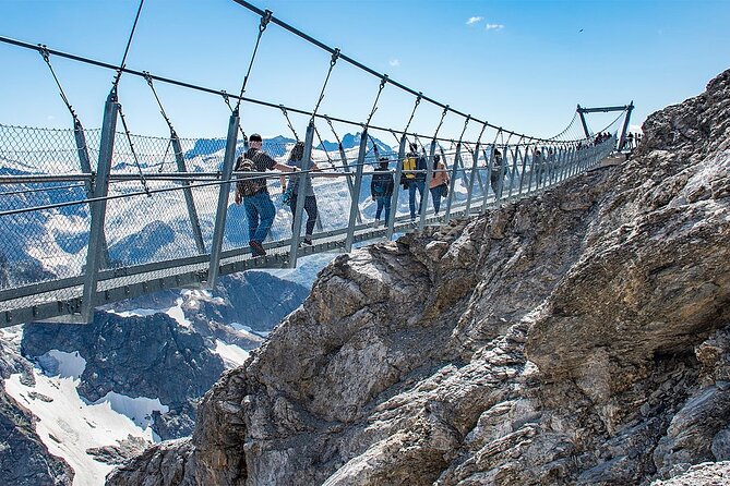 Mt. Titlis Glacier & Lucerne Old Town Tour | From Lucerne - Up to Mt. Titlis: Glacier Cave and Titlis Cliff Walk