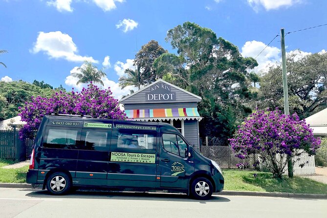 Noosa Hinterland Tour with Lunch, Wine & Cheese Tasting & more - Lake Cootharaba at the start: tea/coffee plus big calm views