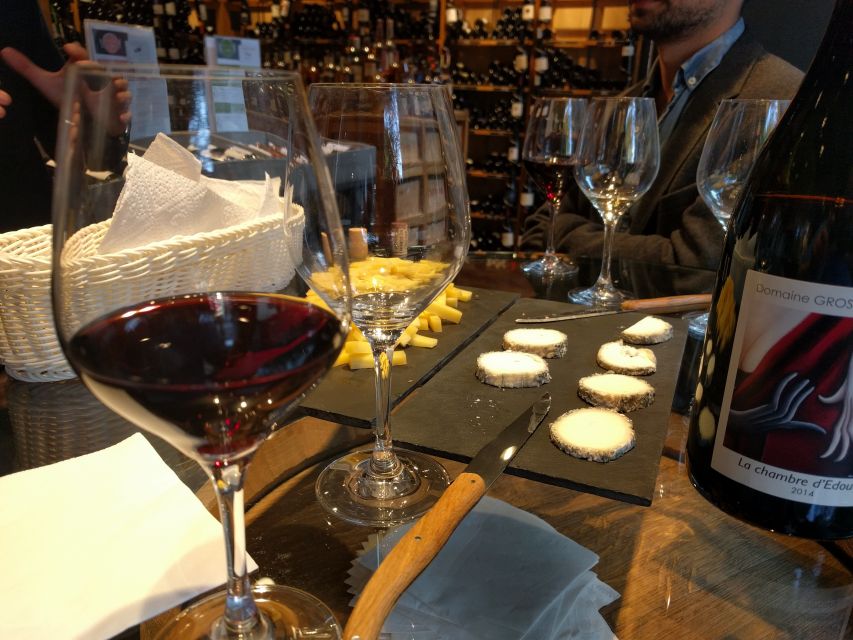 Paris: Wine and Cheese Tasting - The wine flight: three wines, tailored to your group