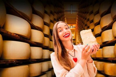 Parma: Traditional Cheese Factory Visit with Tasting - From milk vats to curds: what happens in the production rooms