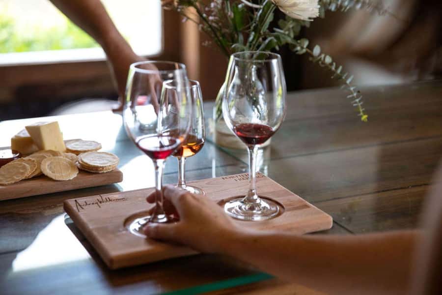 Pokolbin: Cheese and Barrel Wine Tasting at Audrey Wilkinson - Fortified wine, tasted at barrel level, not just in a glass