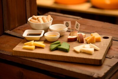 Premium Cheese Tasting with Wine and Beer Pairing - The heart of it: 10 Gouda cheeses, dips, mustard, and 2 drinks