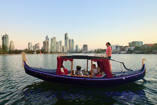 Private, luxury Gold Coast Gondola cruise with cheese & wine - Key things to know before you go