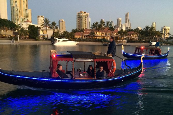 Private, luxury Gold Coast Gondola cruise with cheese & wine - What the gondola experience feels like on the water