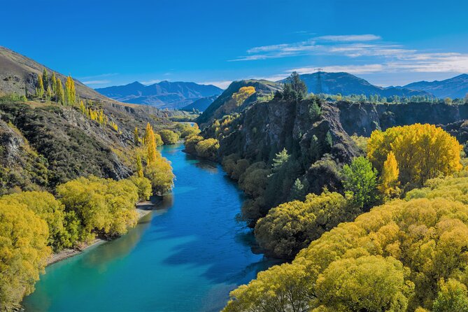 Queenstown Classic Wine Tour: 3 Winery Visits, Cave Tour & Cheese - The Drive: Kawarau Bridge Bungee Views and River Scenery