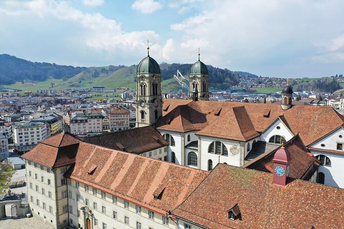 Rapperswil, Cheese, and Lindt Home of Chocolate from Zurich - Einsiedeln monastery stop: the Black Madonna and Baroque courtyards