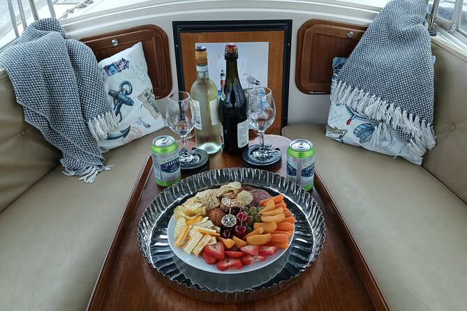 Romantic Luxury Boat Cruise with Wine Cheese Sea LionTours - Captain Shaun and the service style that keeps it smooth