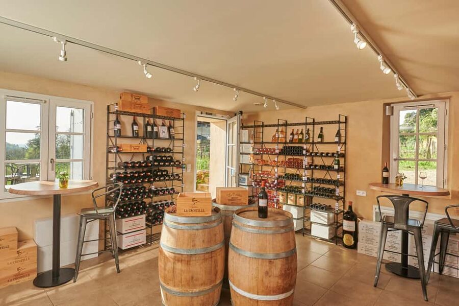Saint-Emilion: Grand Cru Classé Cheese & Charcuterie Visit - La Croizille’s modern winery: technology you can connect to flavor