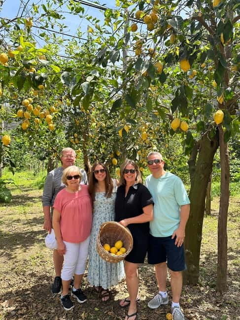Sorrento: Mozzarella experience. Say CHEESE with us! - The lemon orchard walk: why the Sorrento lemon part is more than scenic