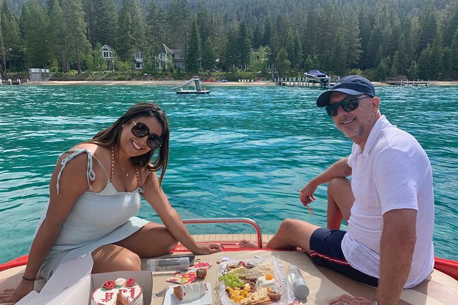 Sunset Wine & Cheese Emerald Bay Boat Charter - Your 6:00 pm start at Camp Richardson
