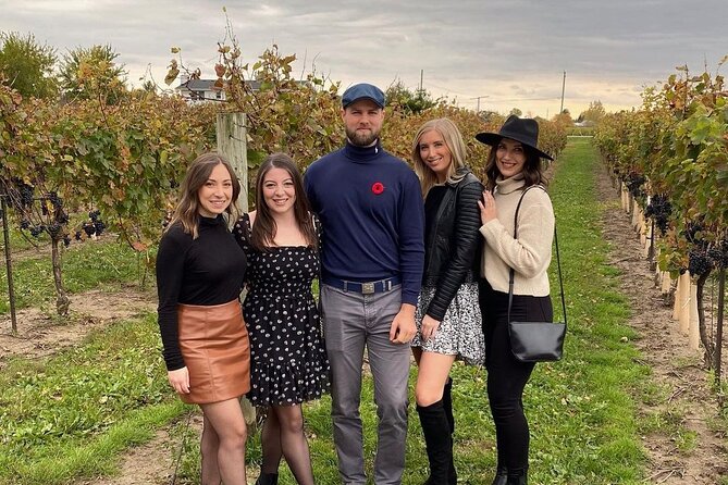 THE CHEERS TOUR: Niagara-on-the-Lake Wine and Cheese Tour - Stop 2: Between the Lines Winery’s 4-Sample Flight Plus Cheese Plate
