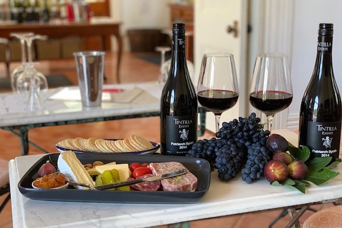Tintilla Estate: Wine Tasting with a Meat and Cheese Platter - Deckside Setup at Tintilla Estate in Pokolbin