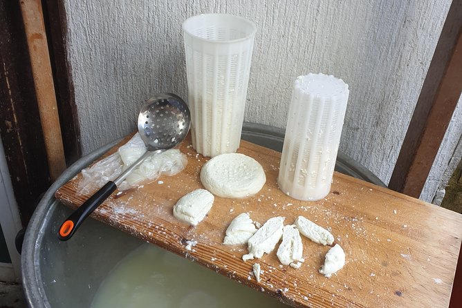 Troodos Mountains Halloumi Making: All Inclusive Workshop & Tour - Your brunch: cheeses you made, plus the full village spread