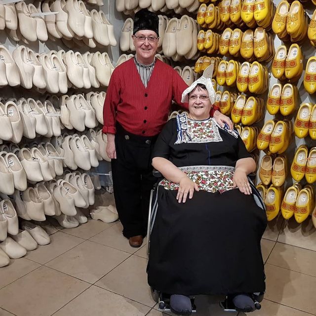 Volendam: Traditional Costume Photo with Cheese & Clog Tour - In the clog factory: wood-to-footwear and the varieties you can spot