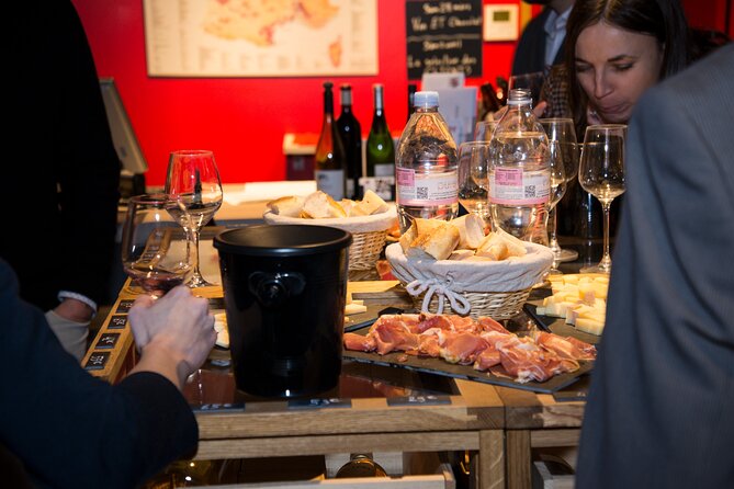 Wine and cheese tasting in Bastille - Camille, the map of France, and the fun factor
