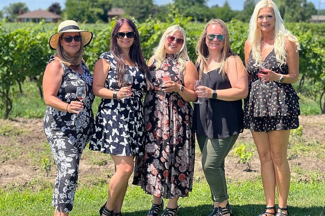Wine & Cheese Half Day Tour - Niagara On The Lake Wine Tour - Stop 3 at Reif Estate Winery: courtyard photos and old-school Niagara